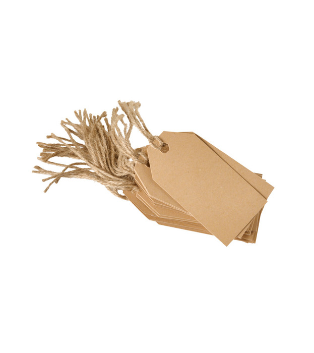 Presentetiketter m/snöre 24-pack Stemning